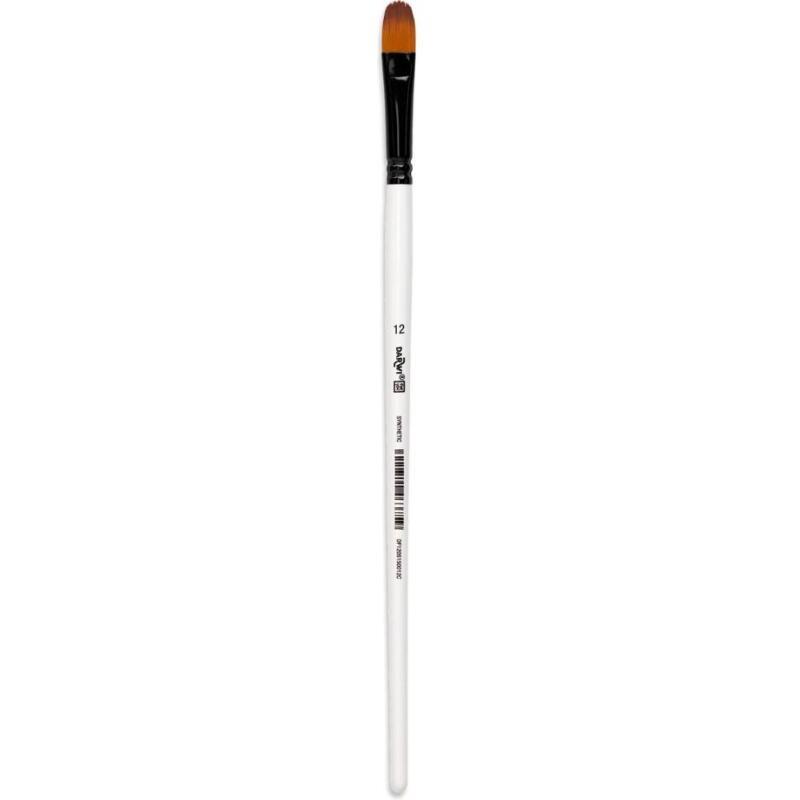 Darwi For You pinceau usé bombé 10,5 mm taille 12 - Blanc
