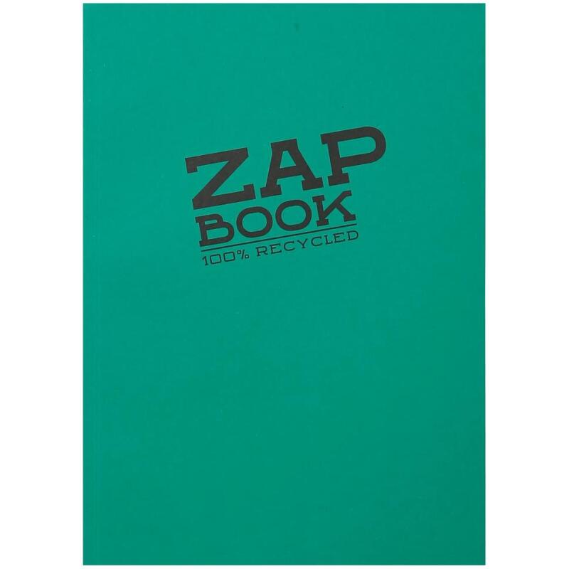Zap Book carnet collé 160F A5 80g - Aléatoire