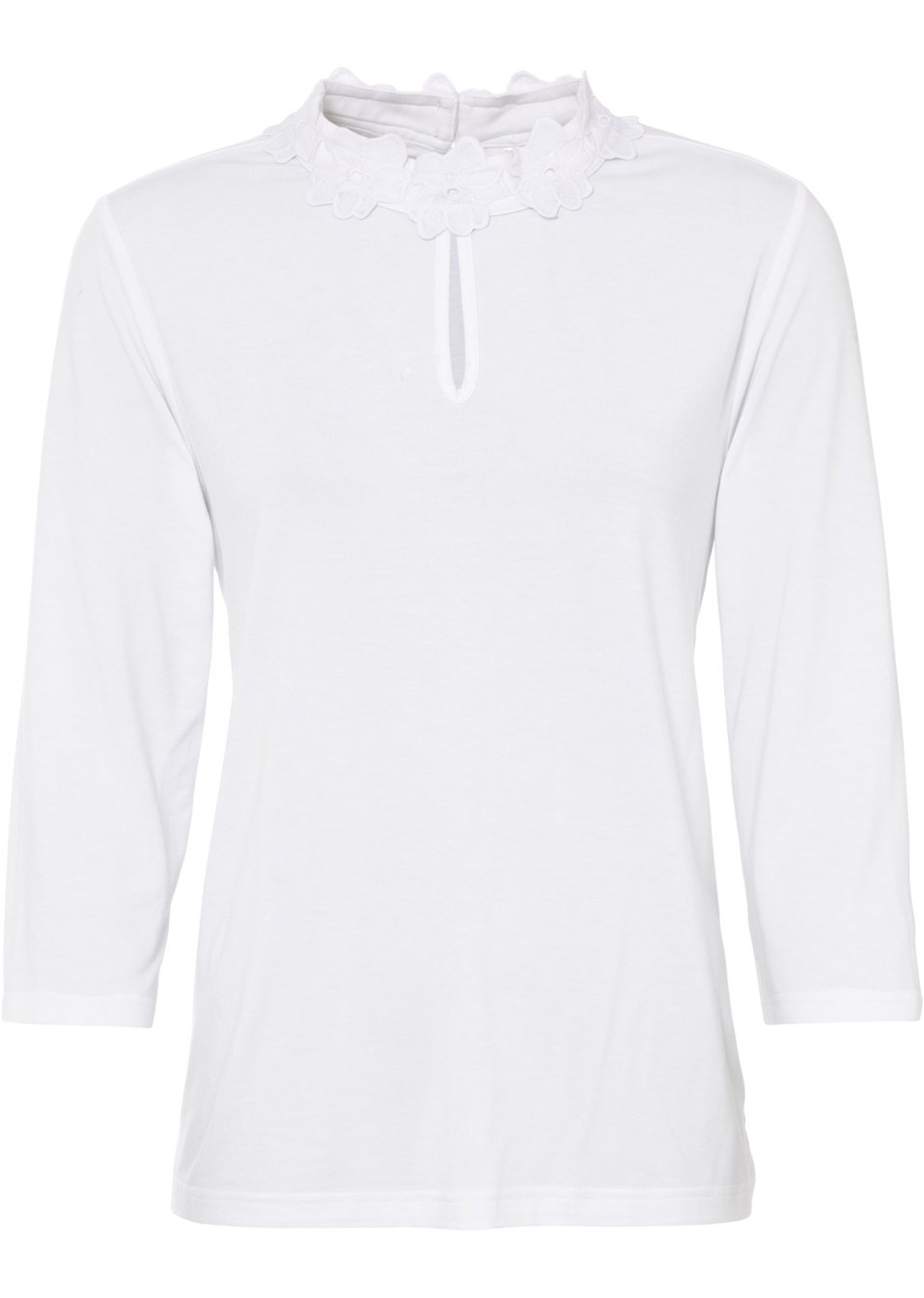 T-shirt à dentelle