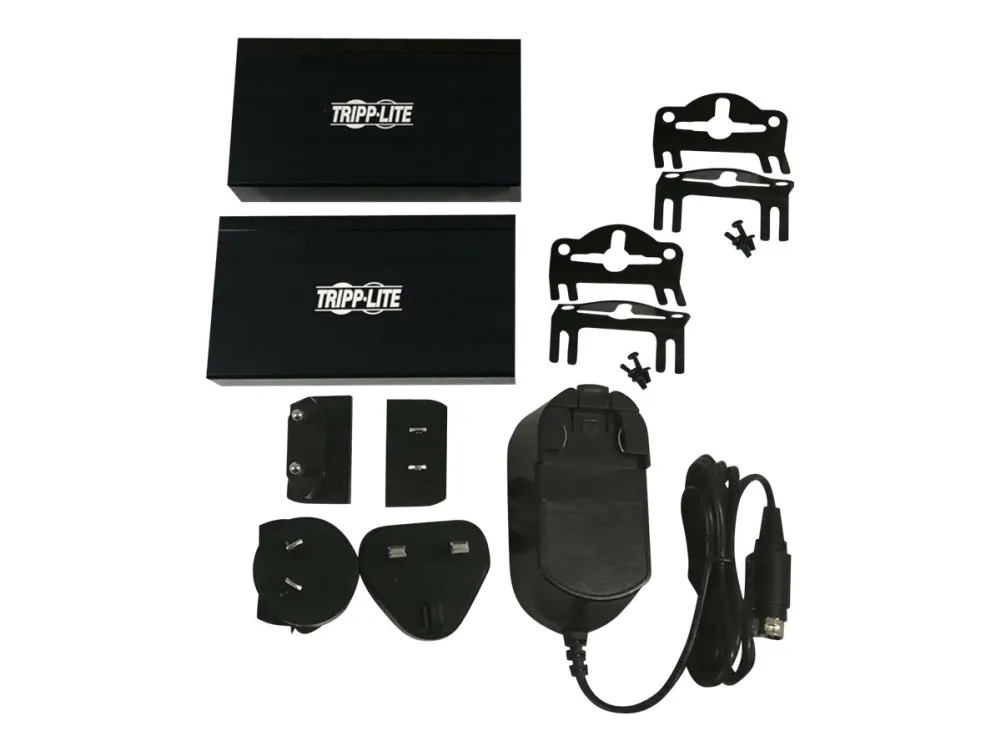 Eaton Tripp Lite Series USB C to HDMI over Cat6 Extender Kit with KVM Support, 4K 60Hz, 4:4:4, Transmitter/Receiver, USB, PoC, HDCP 2.2, up to 230 ft., TAA; - Video/audio ekspander - HDMI, USB-C - over CAT 6 - op til 70 m - TAA-kompatibel - for P/N: