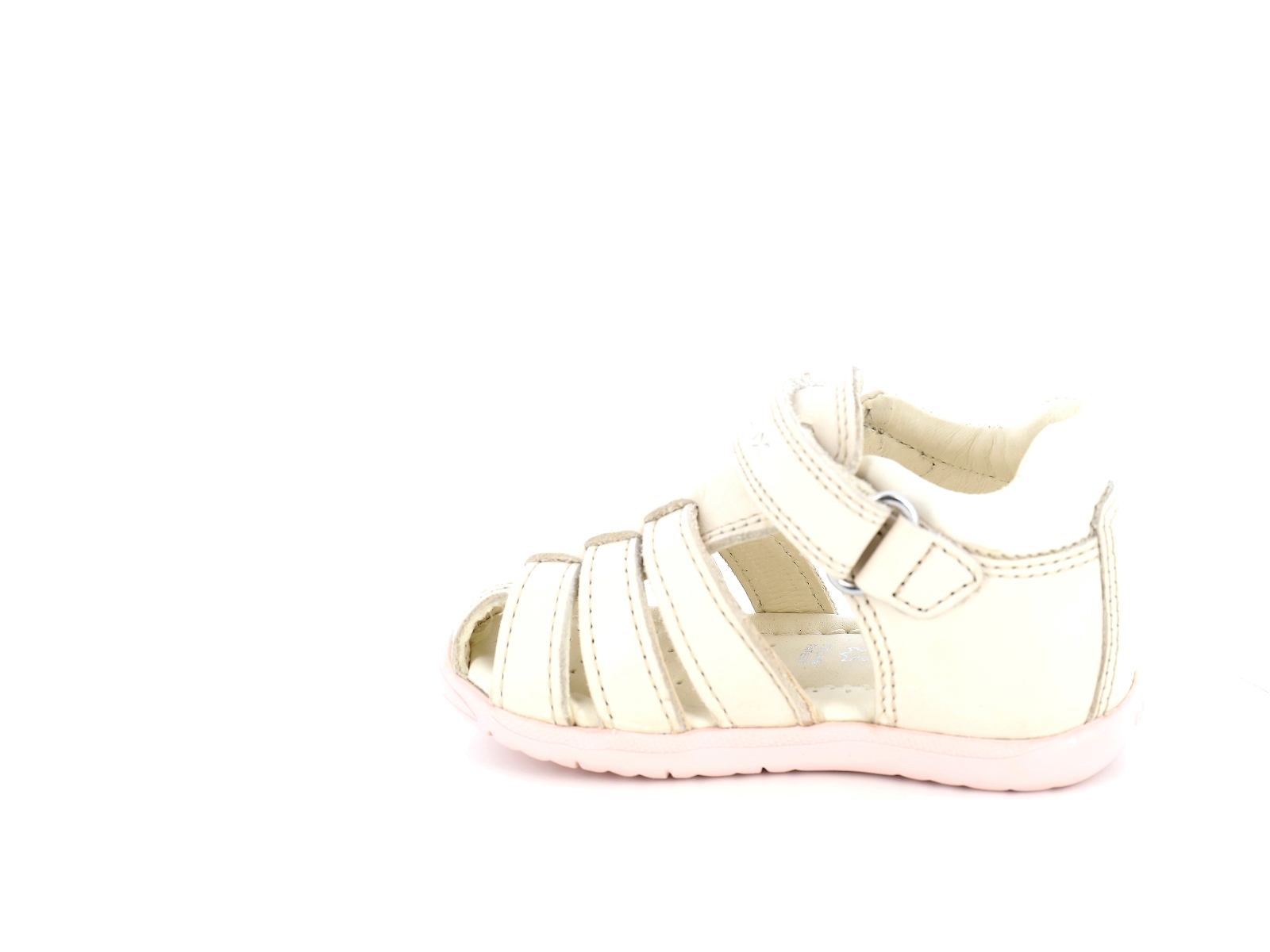 Geox-SANDAL MACCHIA GIR B254WB Cuir Ivoire