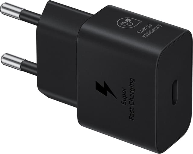 Samsung USB-C 25W oplader (sort)