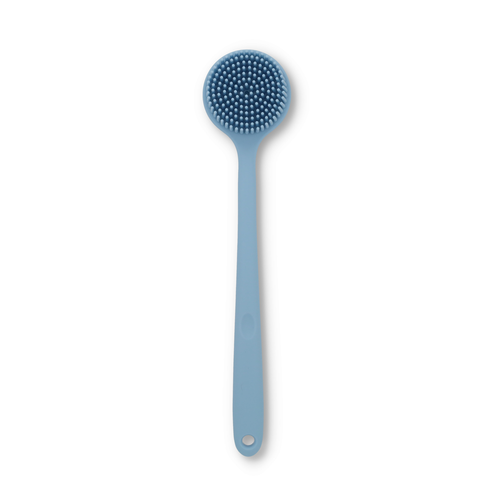 Silikon Körperreiniger / Körpermassage Tiefenreinigung Doppelseitige Reinigungsbürste - Blau