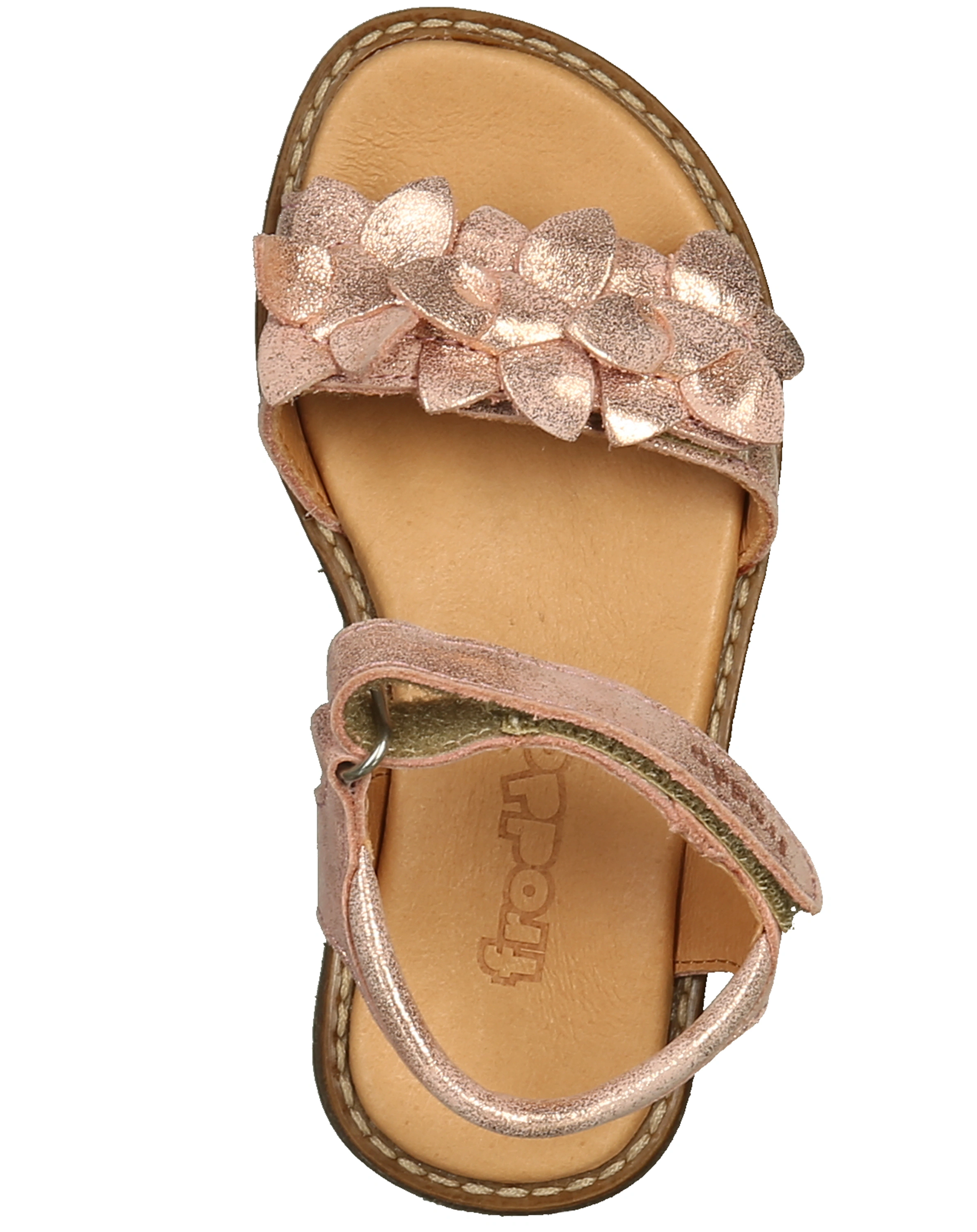 Sandale LORE FLOWERS in pink shine