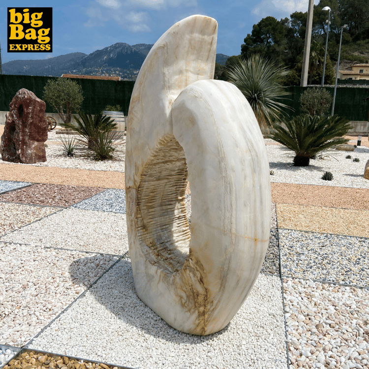 Sculpture de Jardin en Marbre Cream Candy Istanbul 404kg