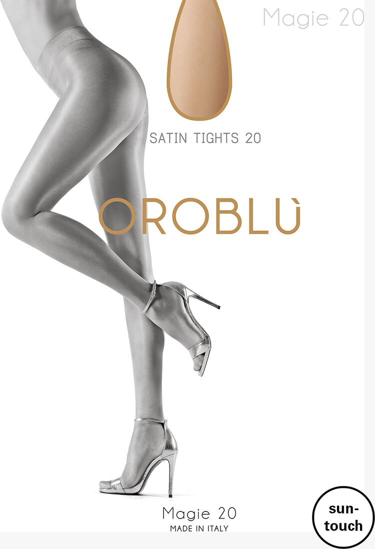 bruine oroblu panty's magie 20