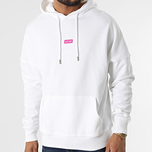 Sweat Capuche Scare Two Blanc