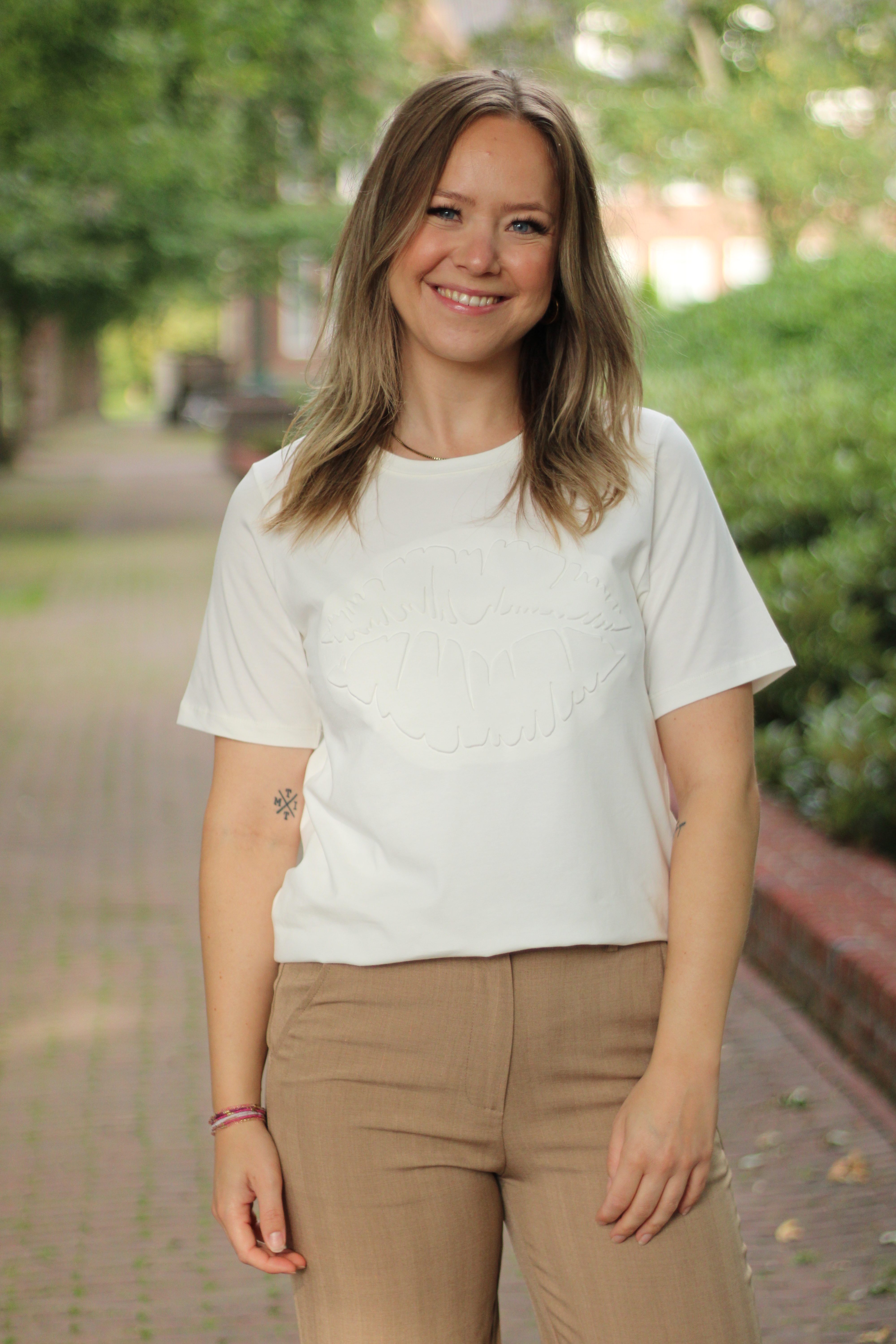 Culture - Balti Gith T-Shirt - Spring Gardenia