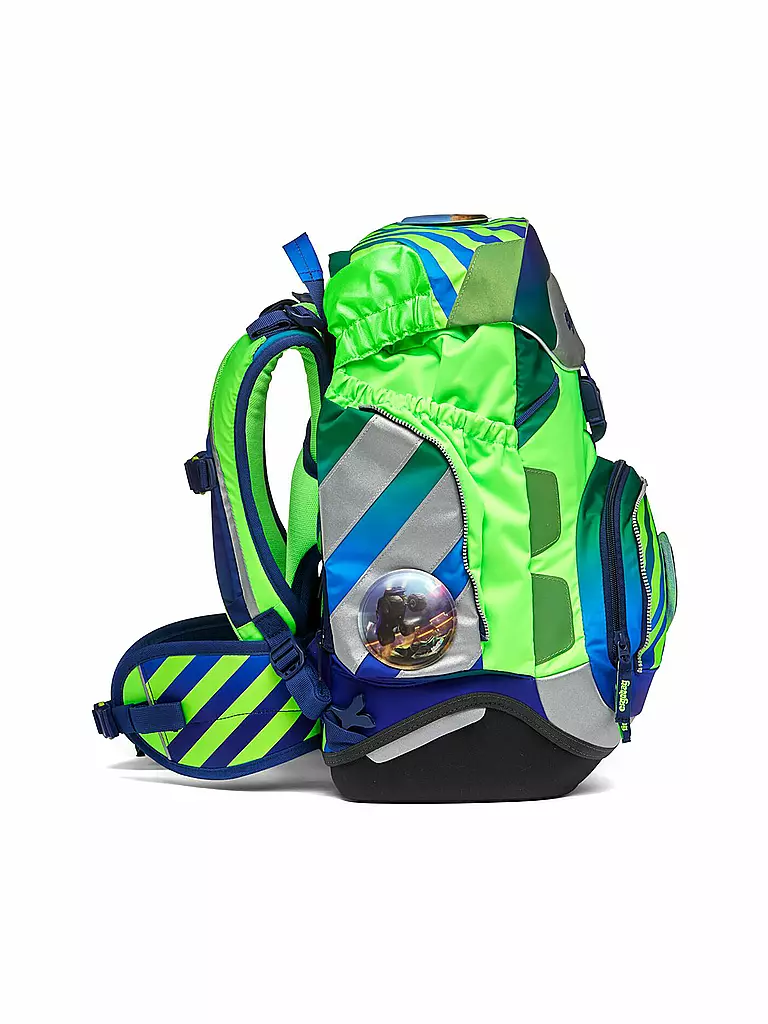 ERGOBAG Schultaschen Set 6 tlg Pack TruckBär hellgrün