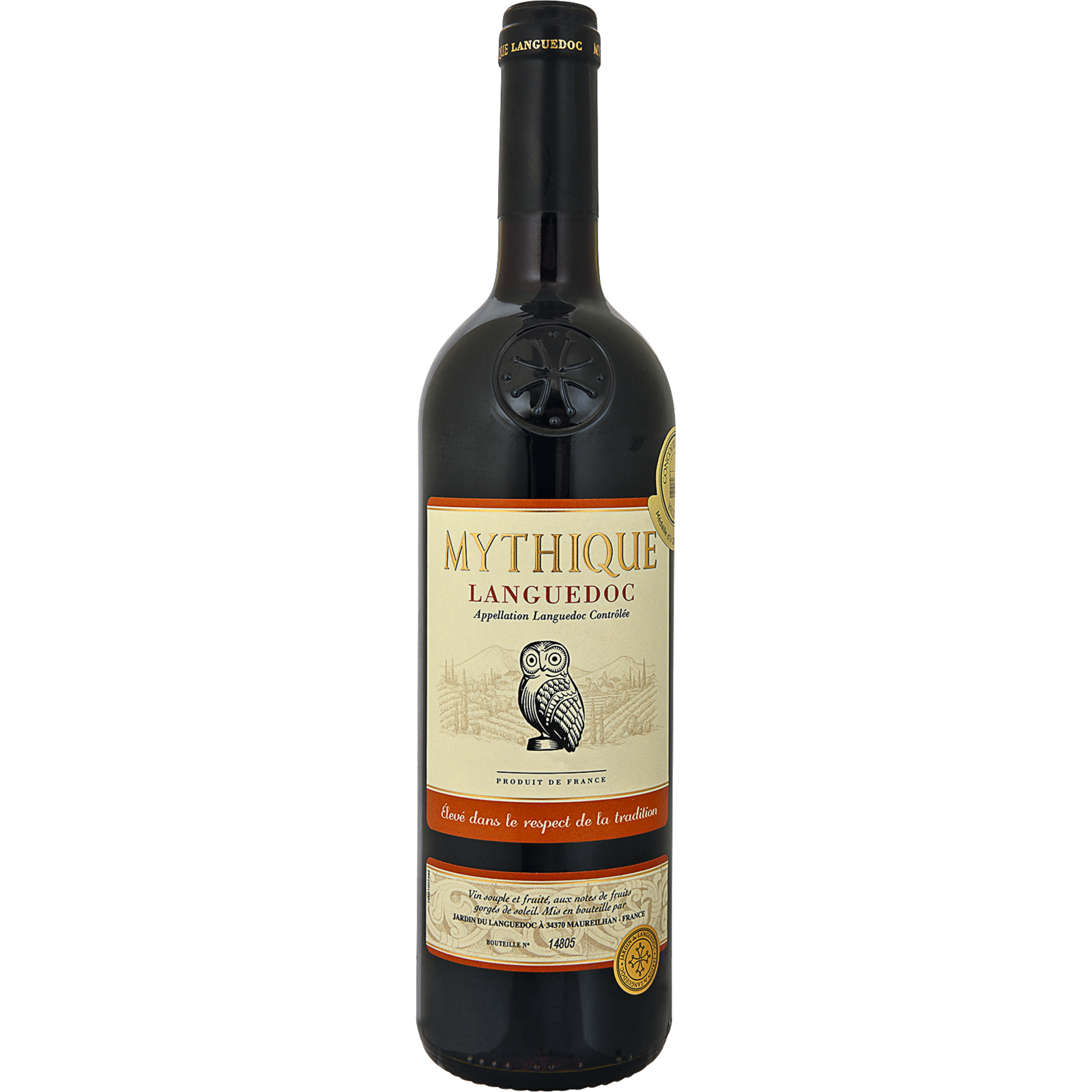 Mythique Languedoc Rouge AOC 75 cl