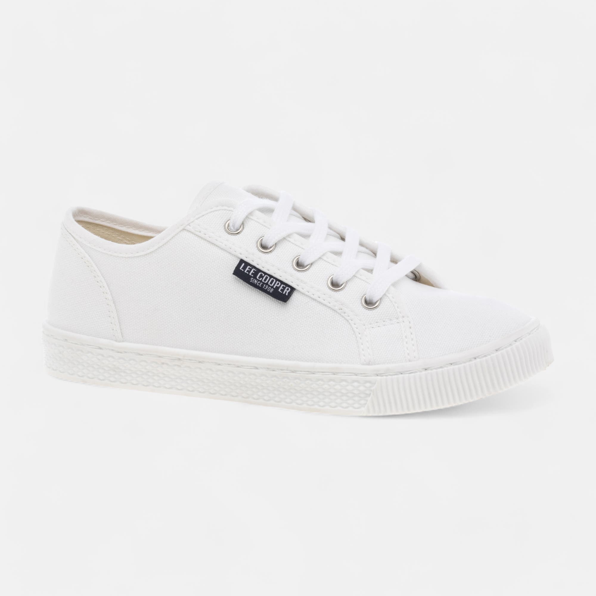 Baskets en toile Femme blanc
