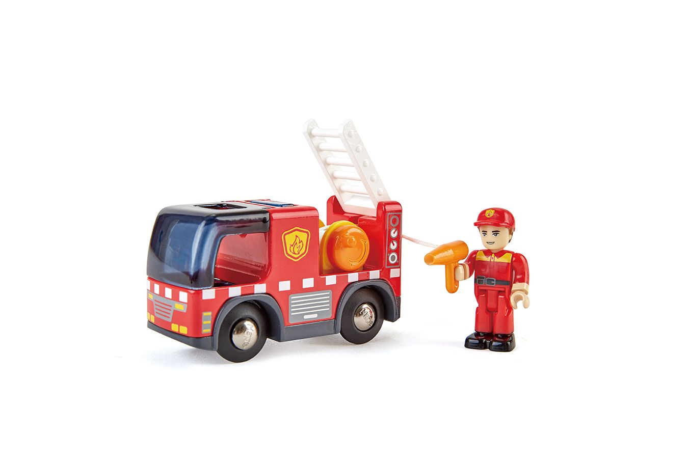 Hape Feuerwehrauto mit Sirene