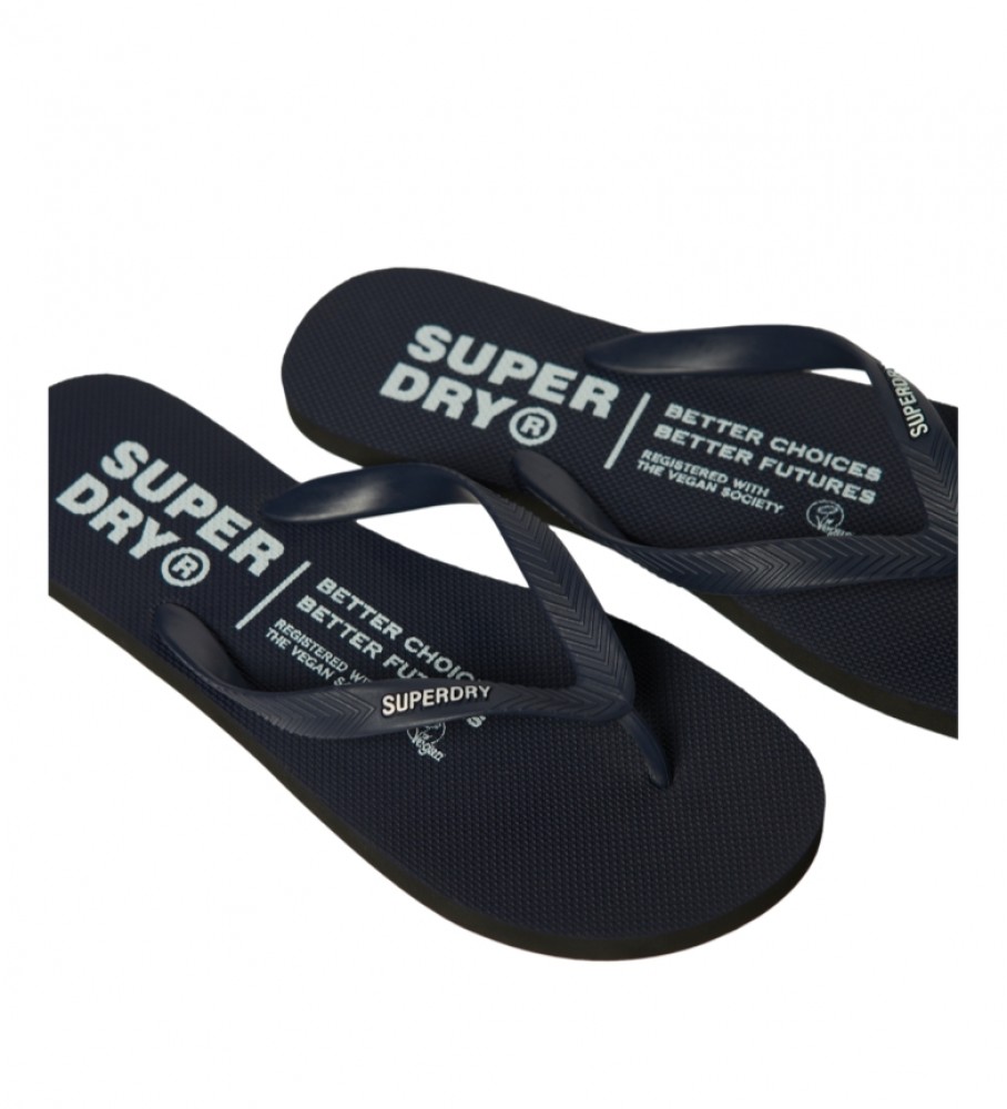Superdry Flip-Flops Studios Azul Marinho