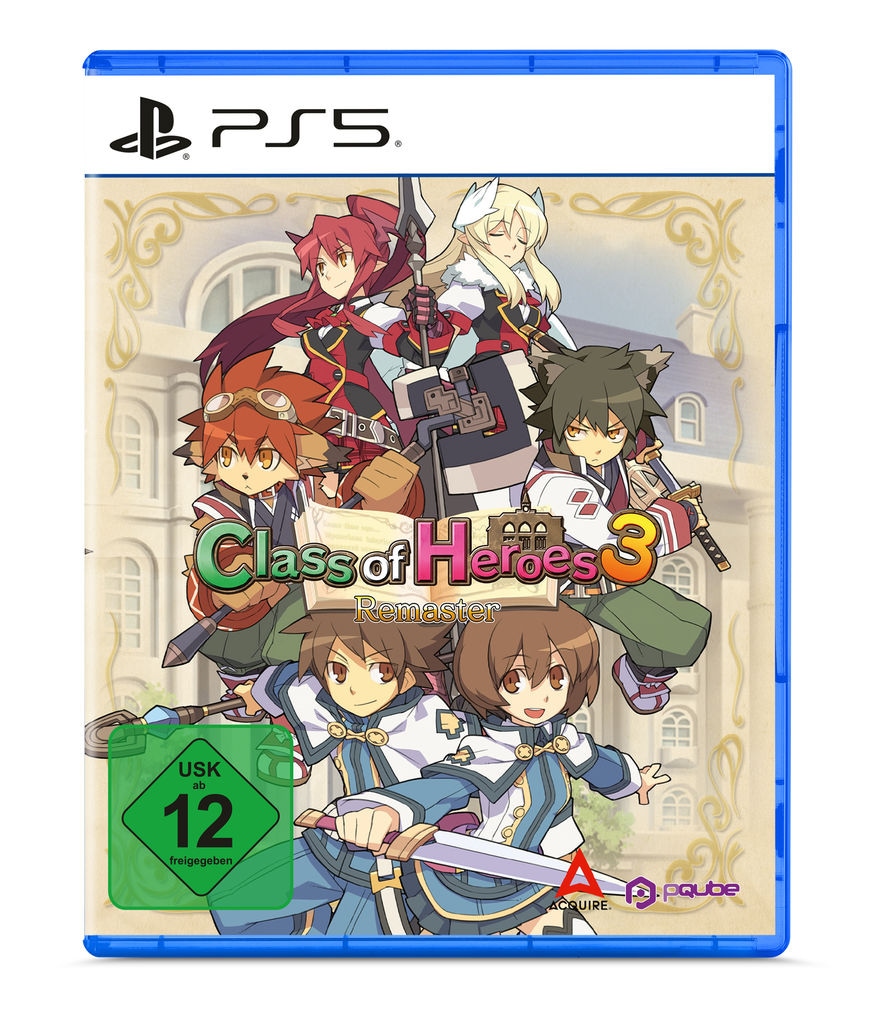 PQube Spielesoftware »Class of Heroes 3 Remaster« PlayStation 5