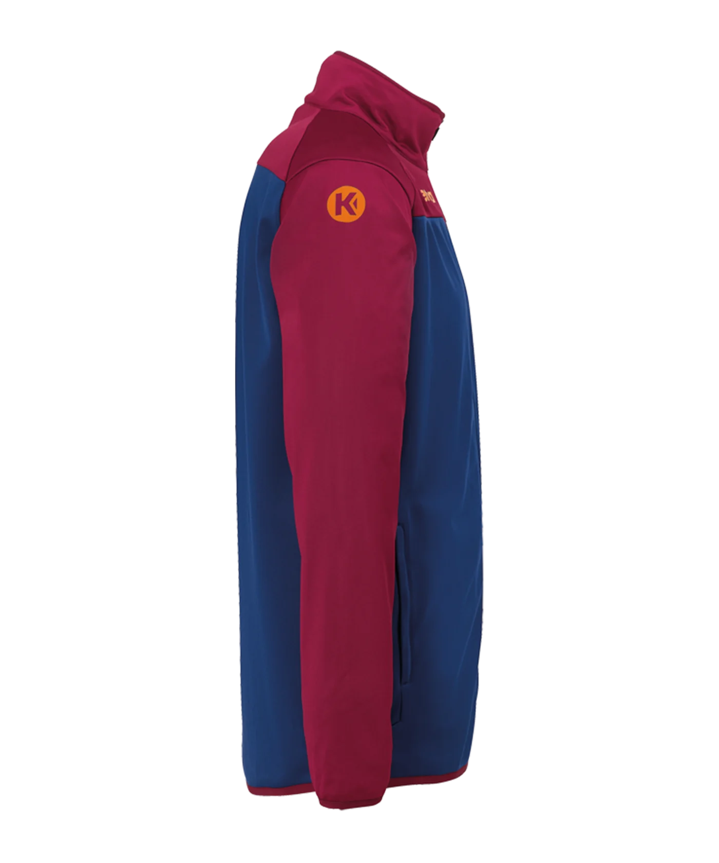 Kempa Prime Polyesterjacke Dunkelblau Rot F11