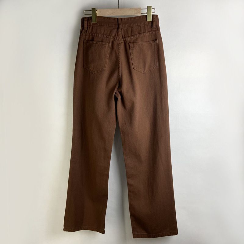 Phiyena - High Rise Wide Leg Jeans