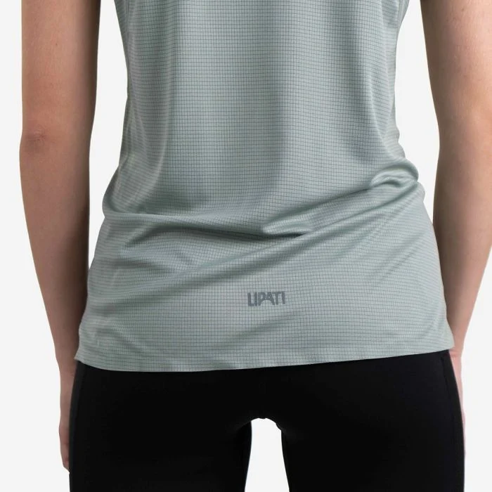 Lipati Dame T-shirts Strato AL Tee Regular Fit Grøn