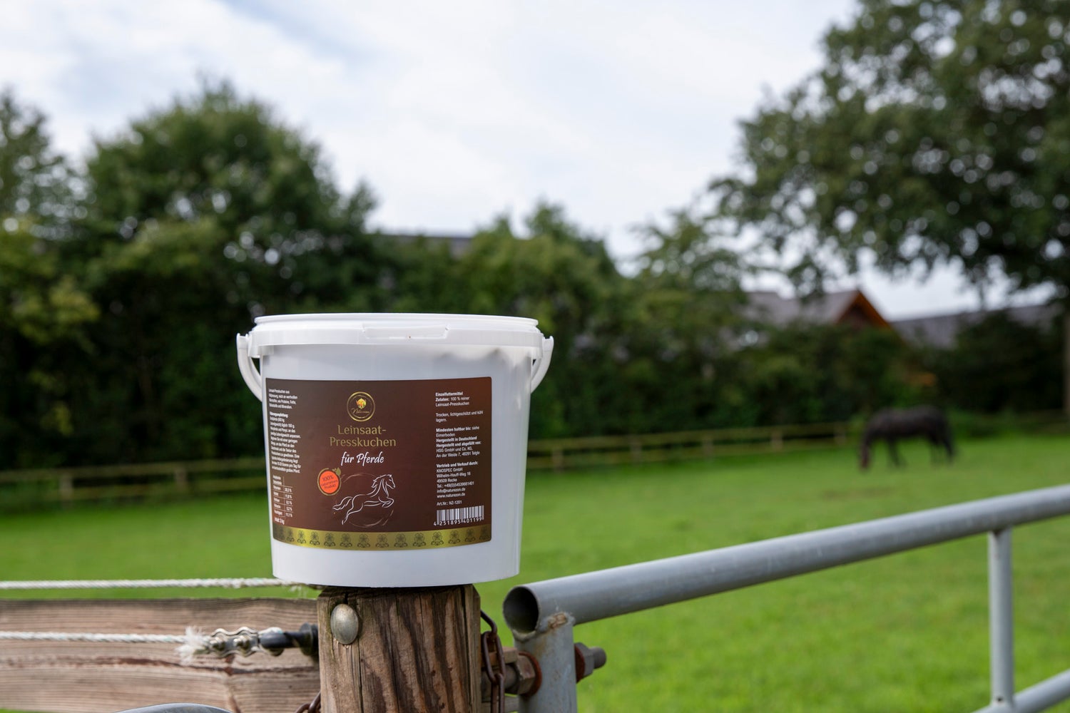 verse biologische lijnzaadkoek 3kg van Naturezon