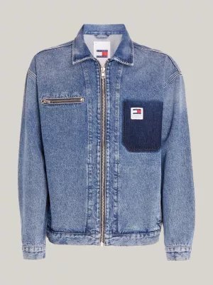 Jaqueta jeans oversized Aiden