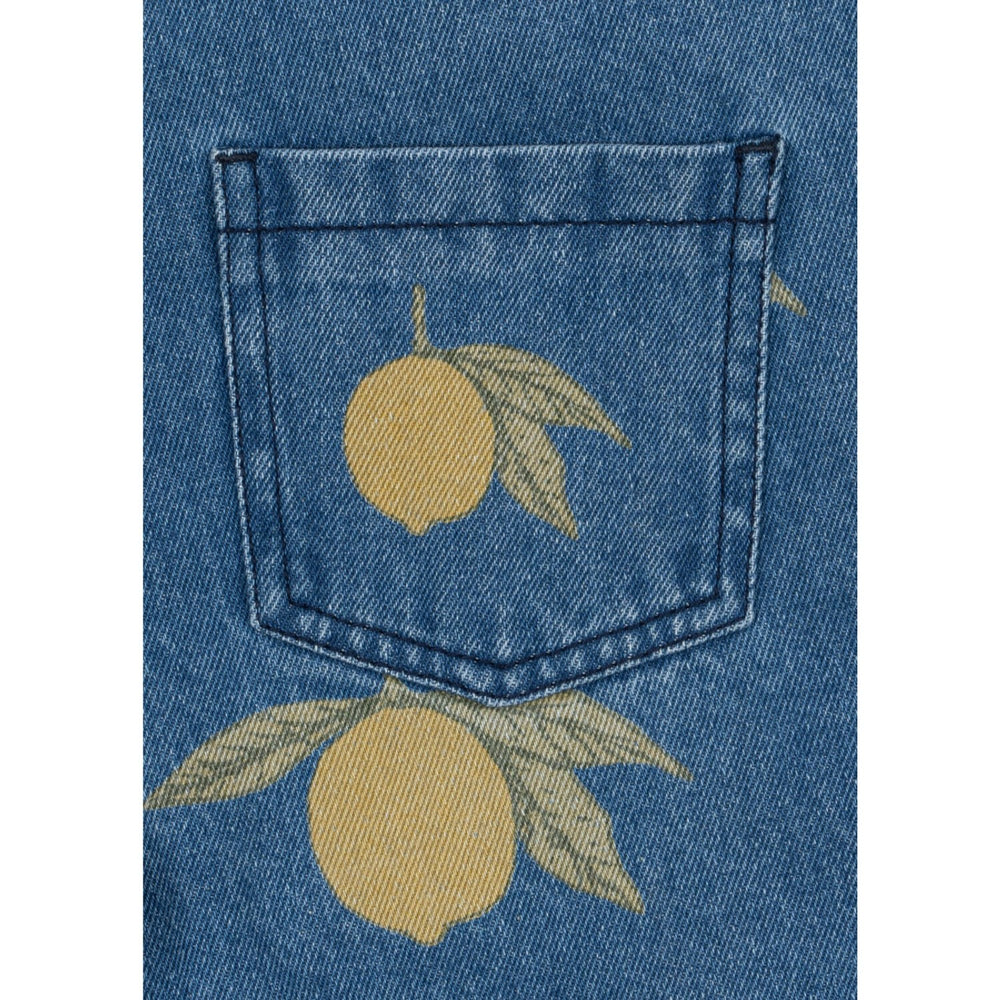 Køb Konges Sløjd Lemon Denim Magot Smækbukser Gots