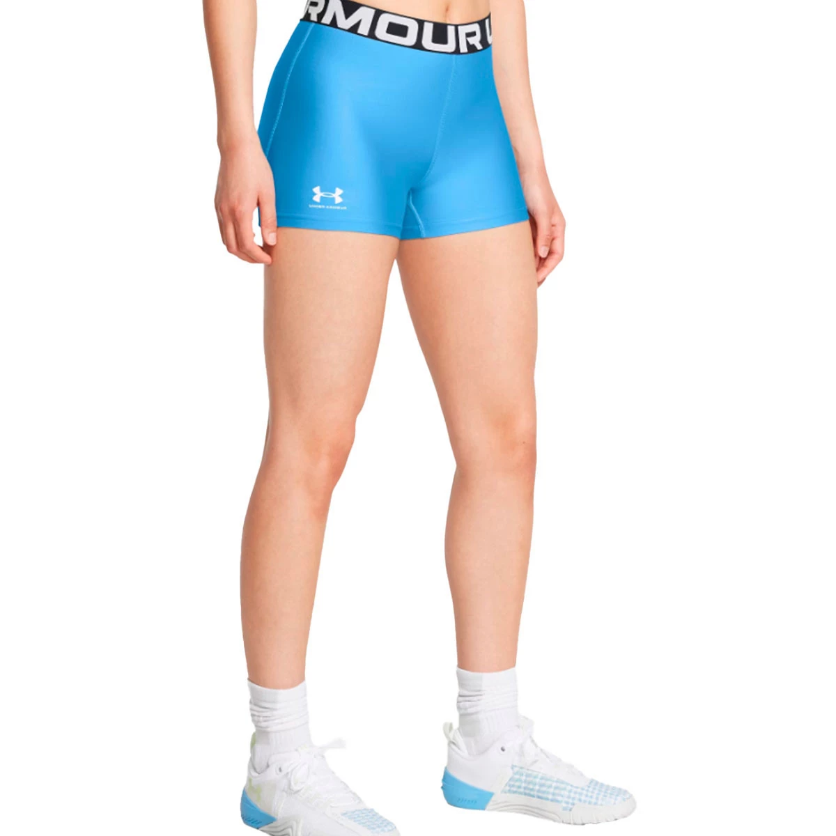 Leggings curtas Under Armour HeatGear Authentics Mulher