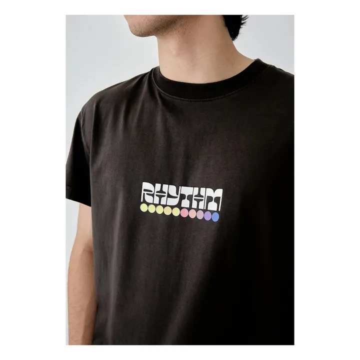 Rhythm T-shirt Minds Eye Band | Noir