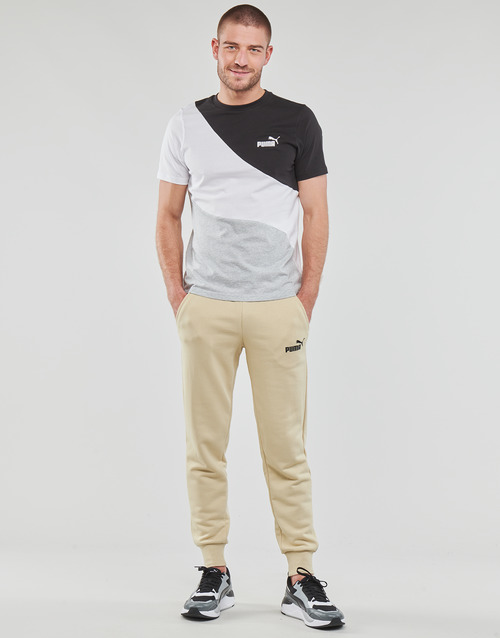 Puma - ESS LOGO PANTS - Beige