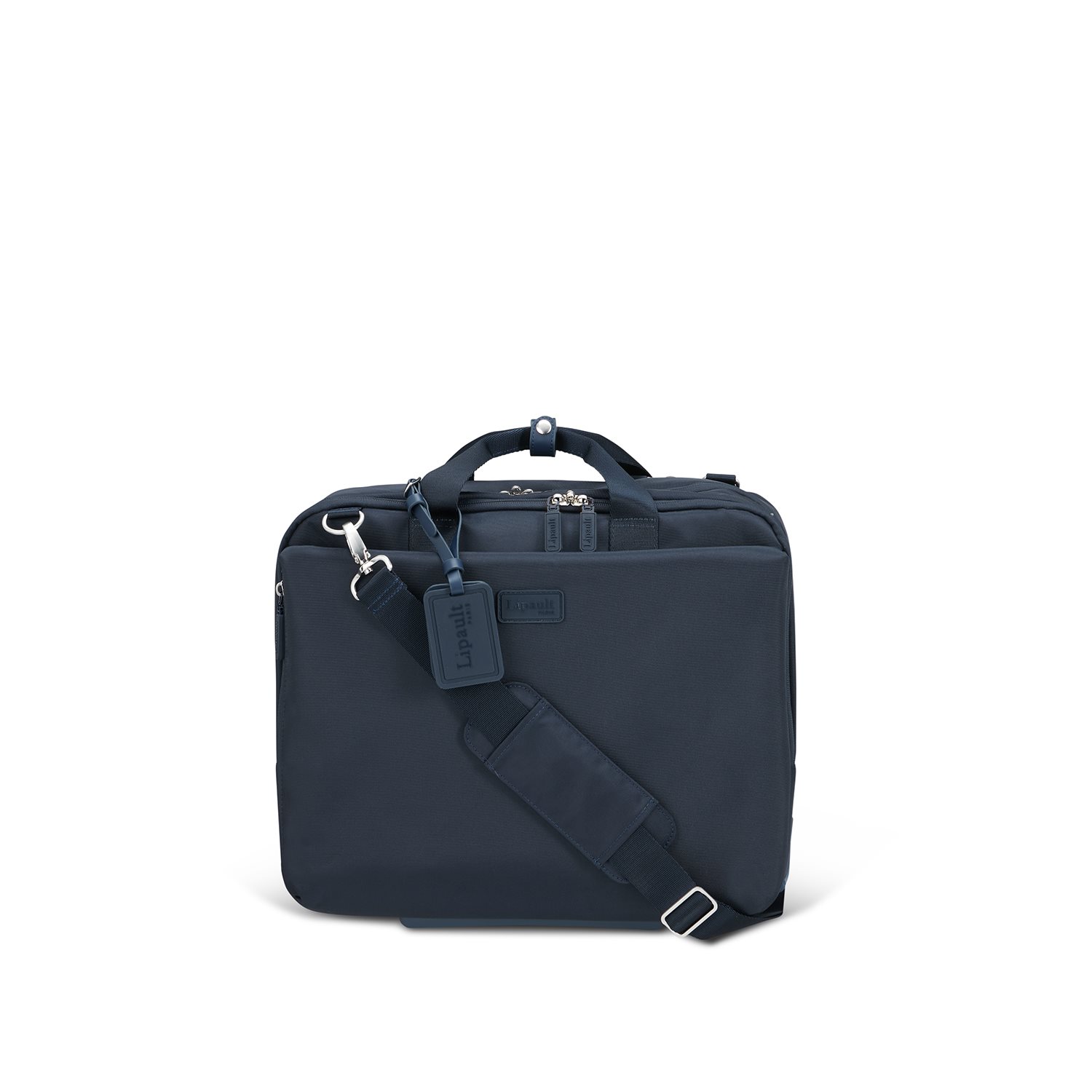 Lipault 4BIZ Rolling Tote carbon blue