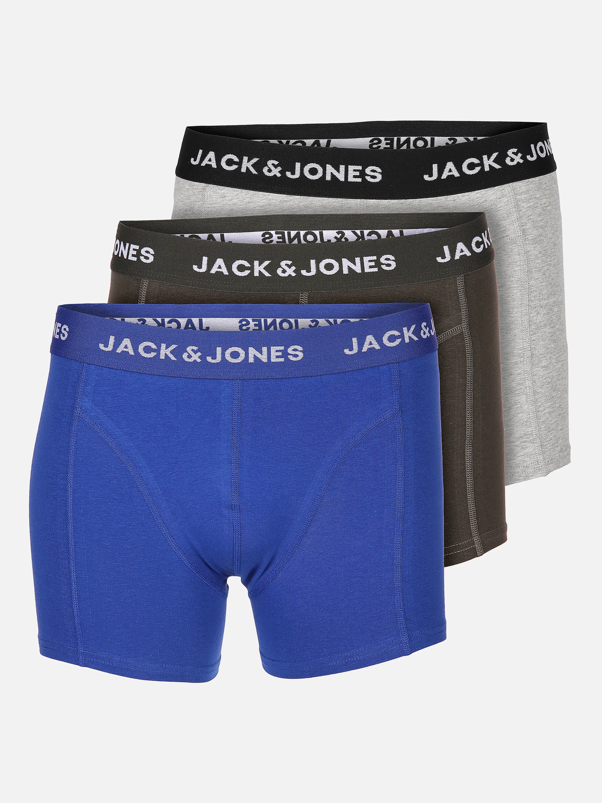 Jack&Jones JACPLAIN TRUNKS 3 PAC Boxershorts im 3er Pack
