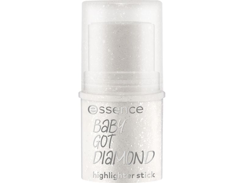 essence Highlighter Baby Got Diamond Stick Handlicher Stick für strahlendes Finish