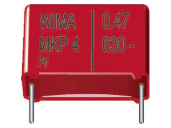 Wima MKP4G043306G00KSSD 1 stk MKP-foliekondensator med radial tråd 3.3 µF 400 V/DC 20 % 27.5 mm (L x B x H) 31.5 x 17 x 29 mm