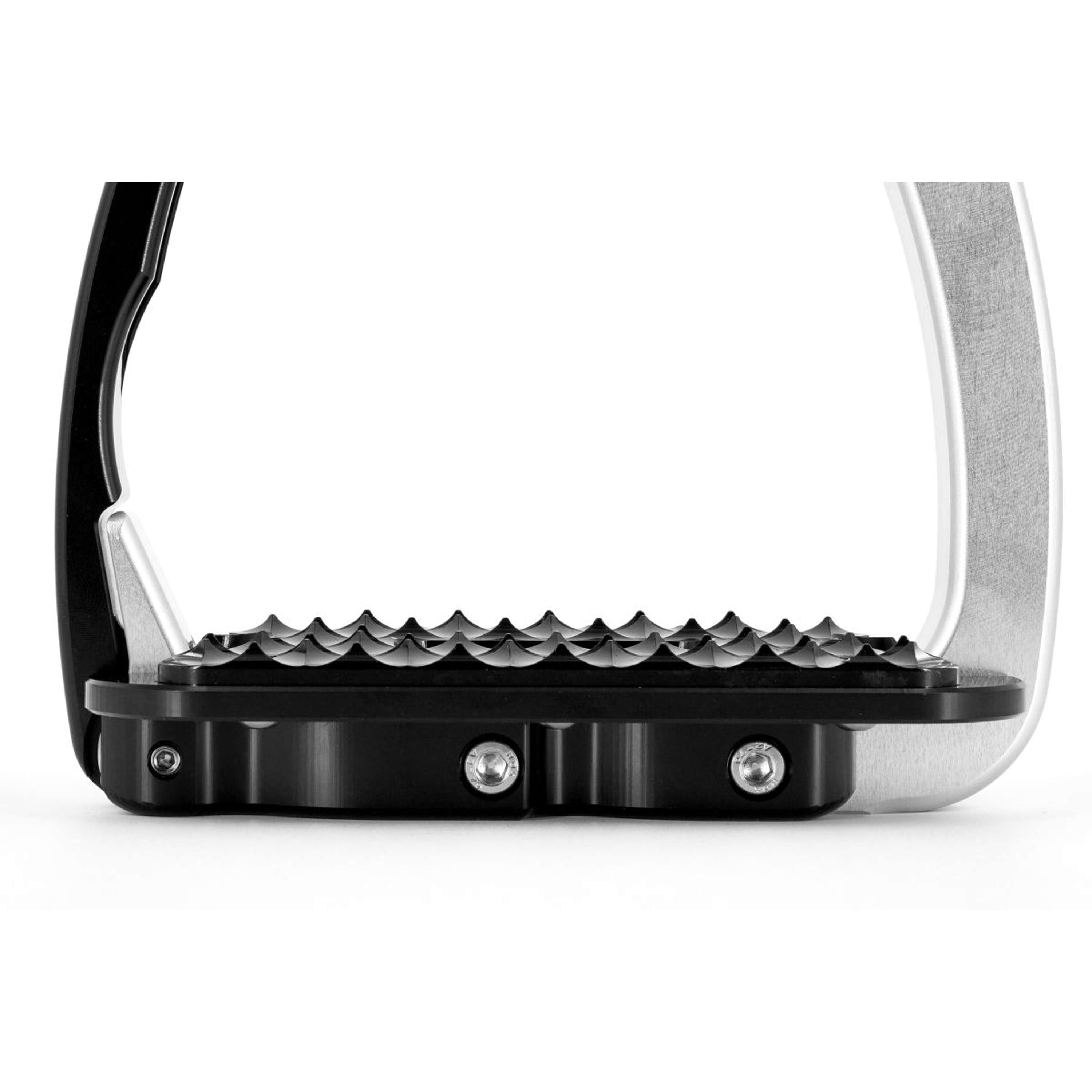 Tech Stirrups Stijgbeugels Venice Sloped EVO Zilver/Bruin