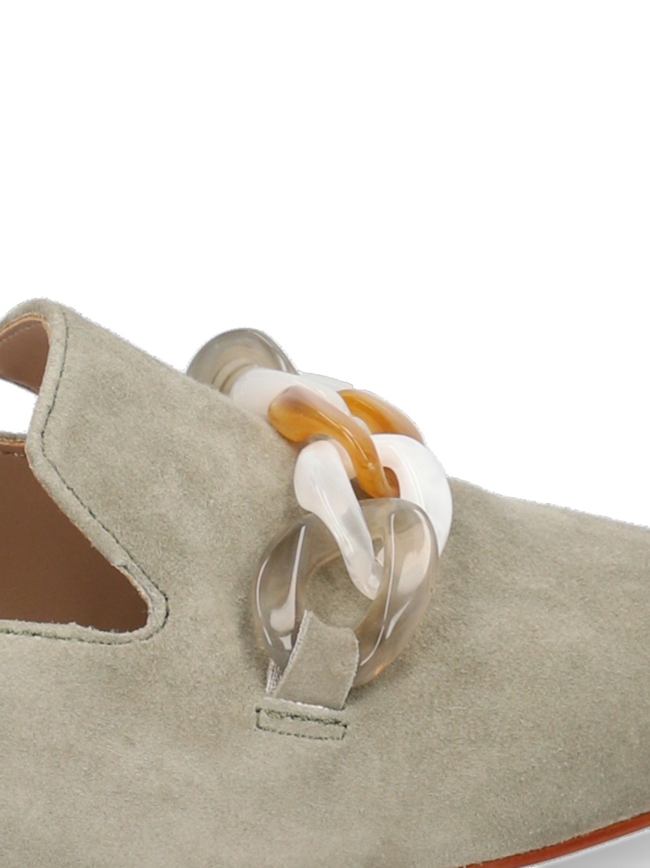 Veloursleder Slipper klassisch