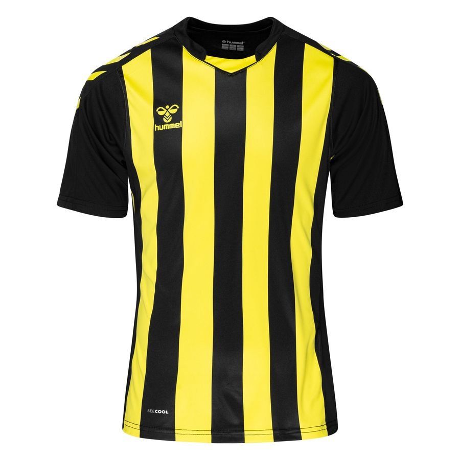 Hummel Maillot hmlCORE XK Striped - Noir/Jaune