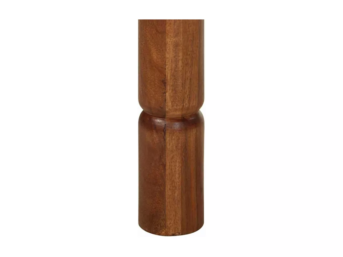 Table de bar 120x60x107 cm bois massif d'acacia