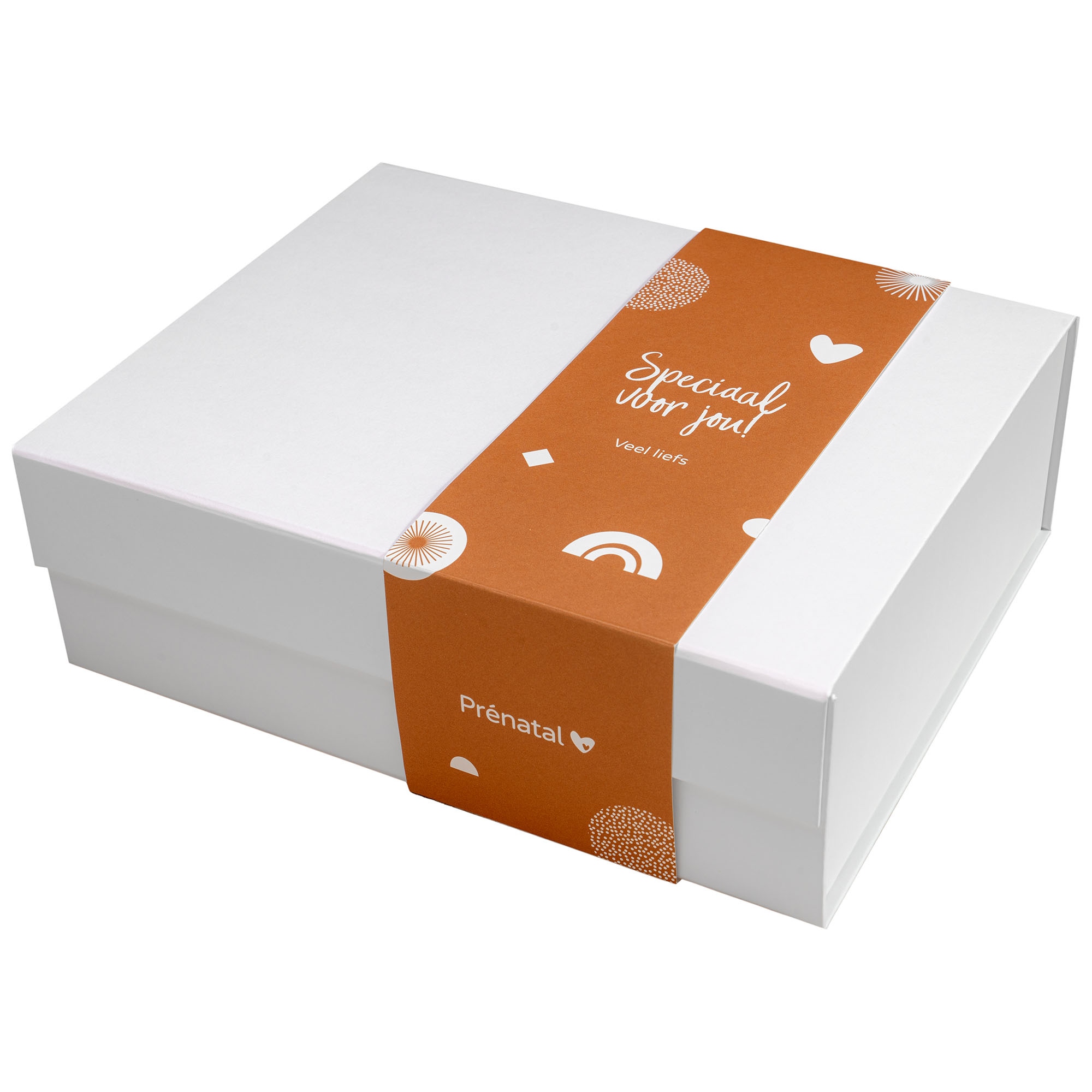 Prénatal cadeaubox wit