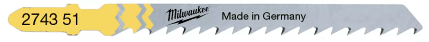 Milwaukee 4932274351 / T 101 D HCS Decoupeerzaagblad - zuiver - Hout / Kunststof (5st) - T 101 D