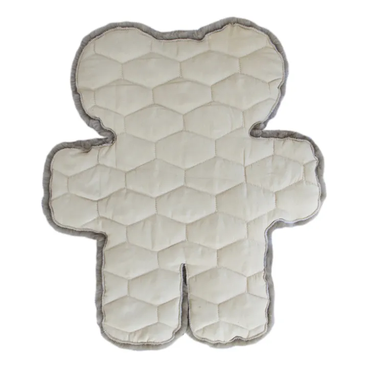 FlatOut Bears Tapis Ours en peau de mouton | Taupe