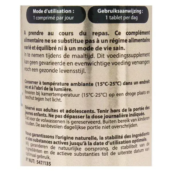 Vit'all+ Super Vital 60 comprimés sécables