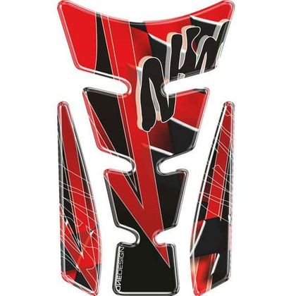 Protège réservoir Puig WINGS Ninja Universel - Rouge
