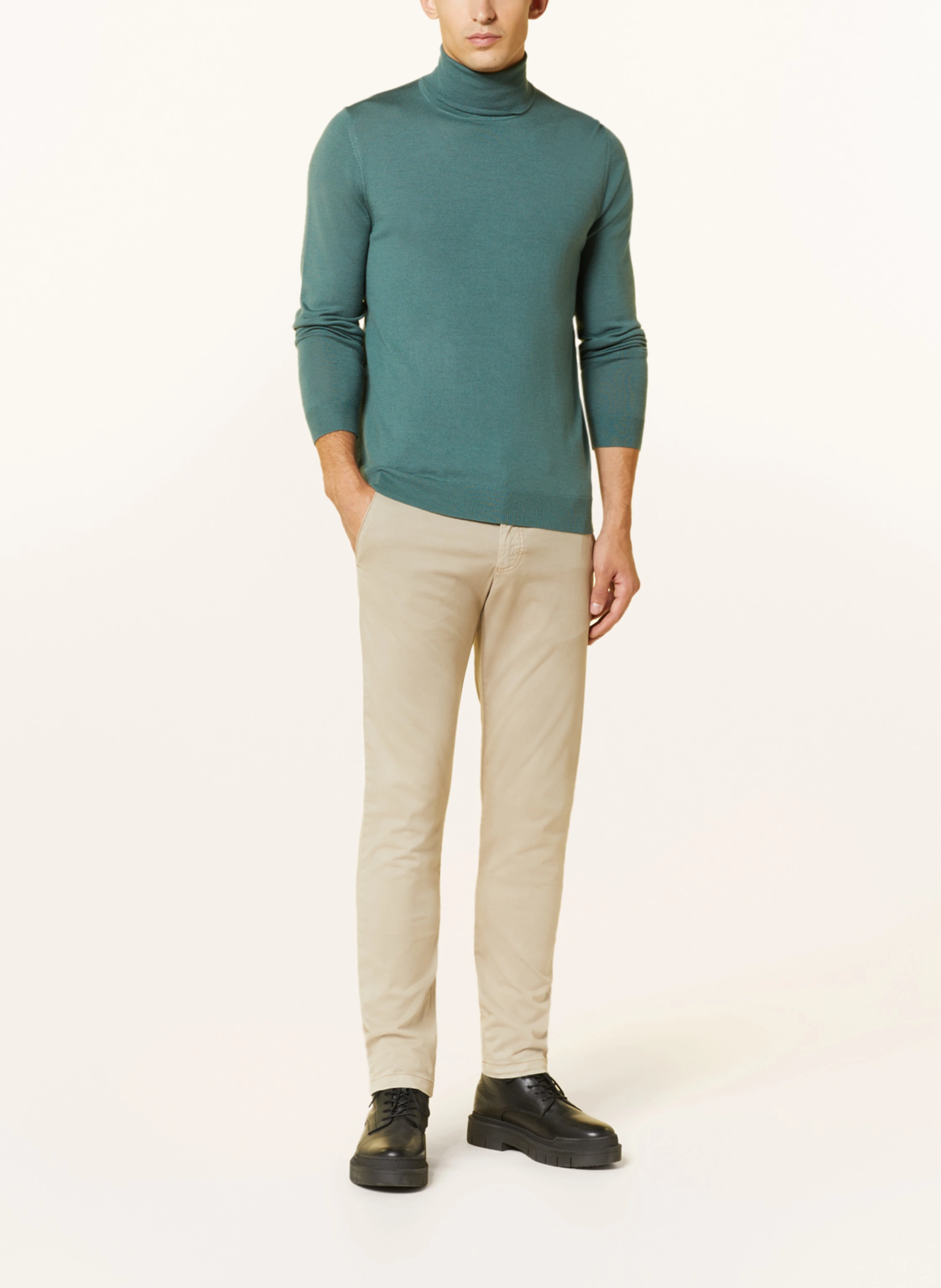 PAUL Rollkragenpullover aus Merinowolle