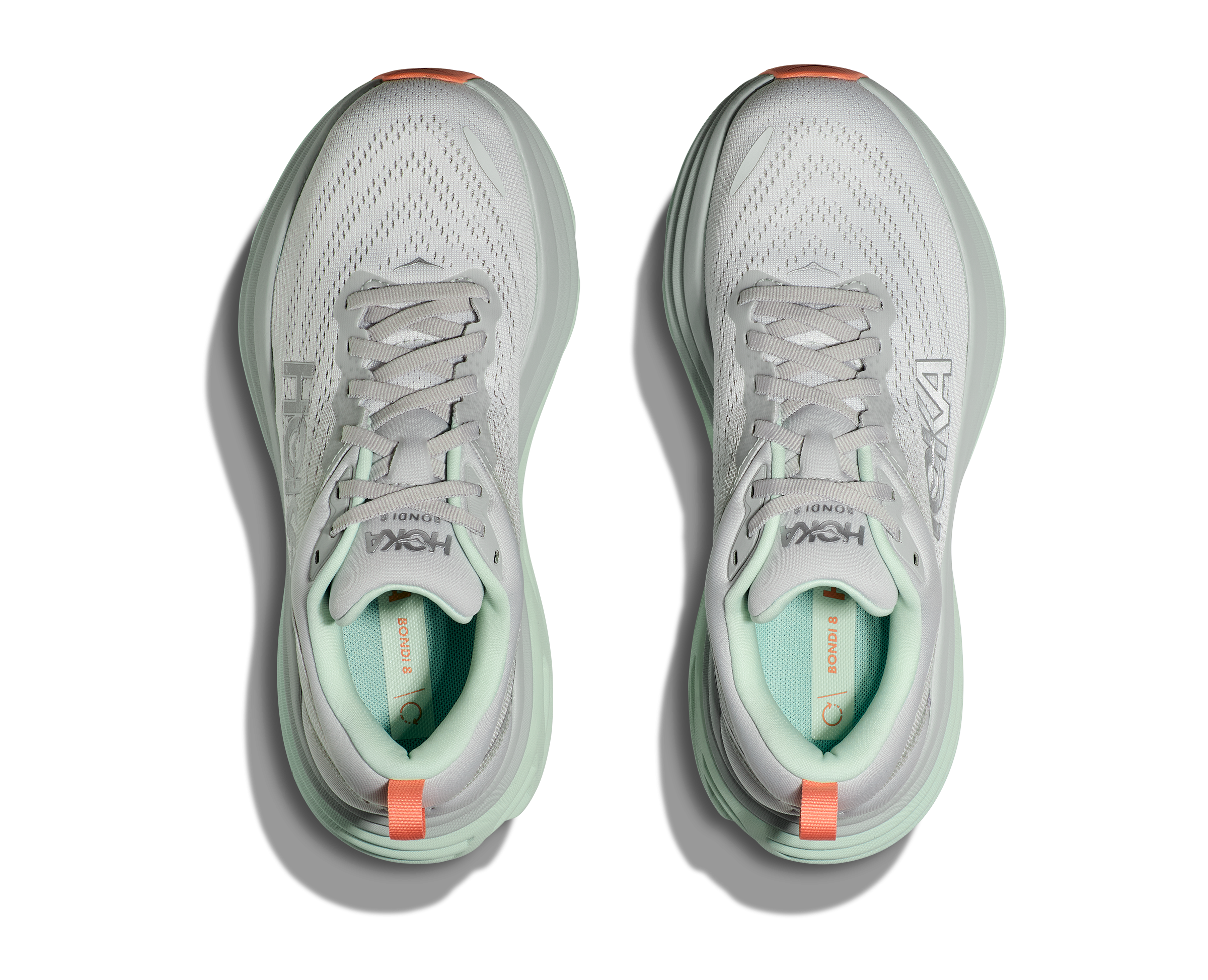 hoka bondi 8 loebesko dame 38 1127952 stardust aqua breeze