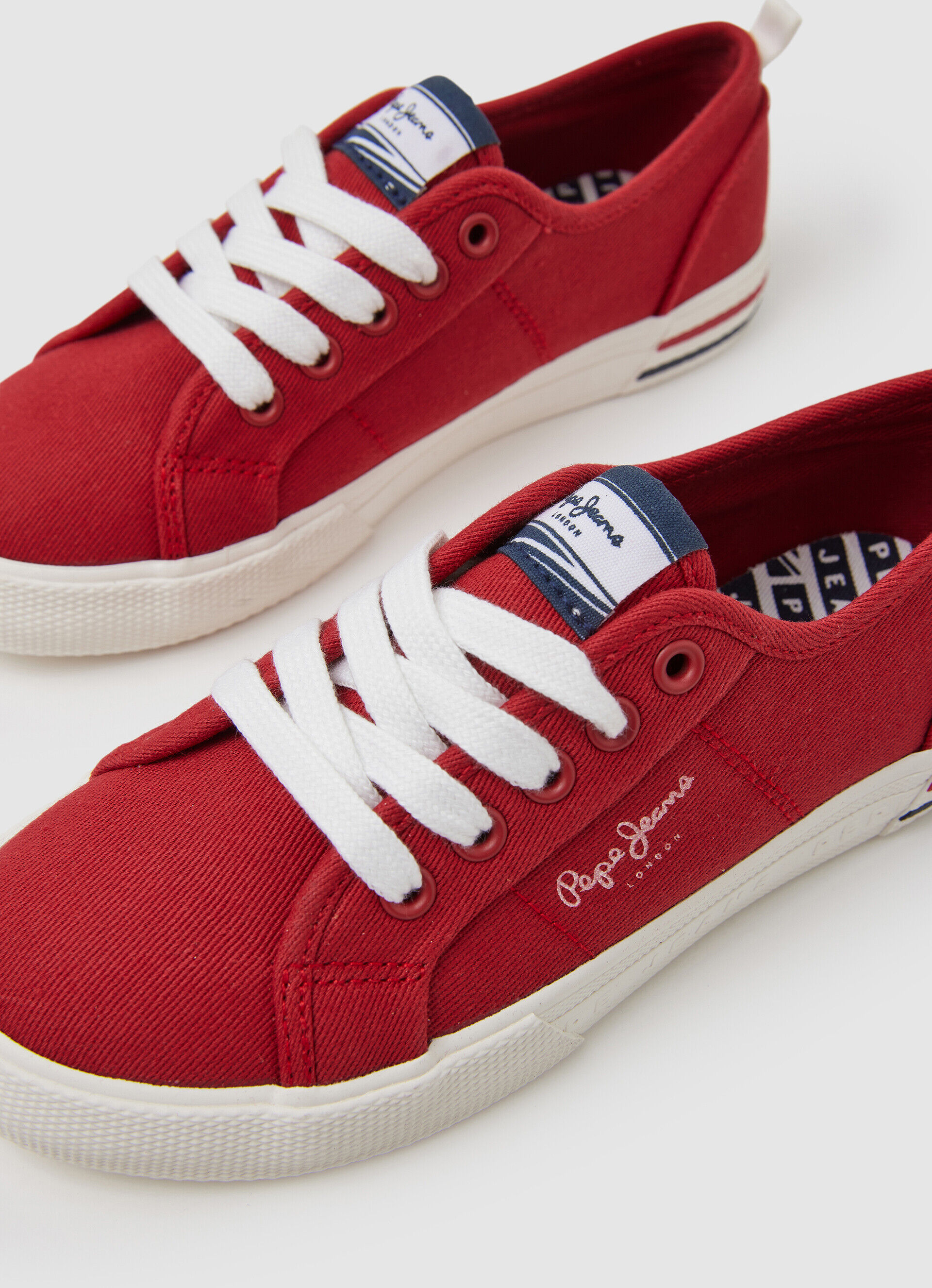 Tênis básico Brady - vermelho