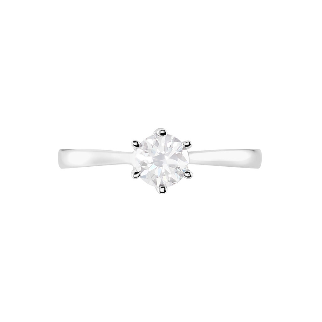 Bague Athena Or Blanc Diamant