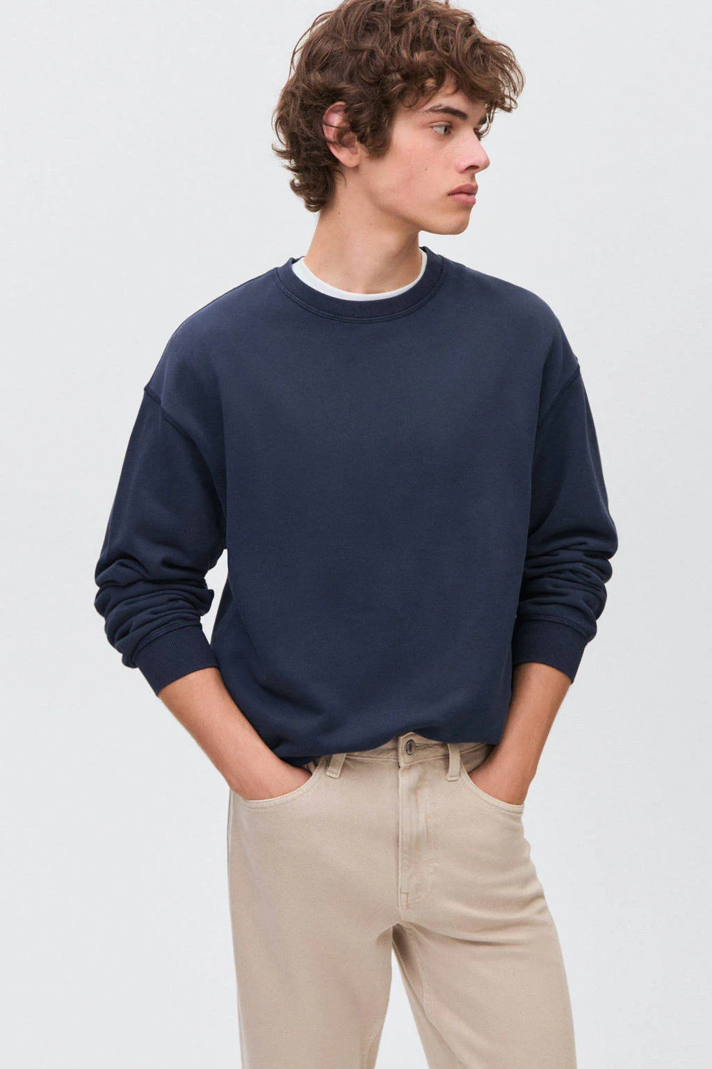 MANGO TEEN sweater marine
