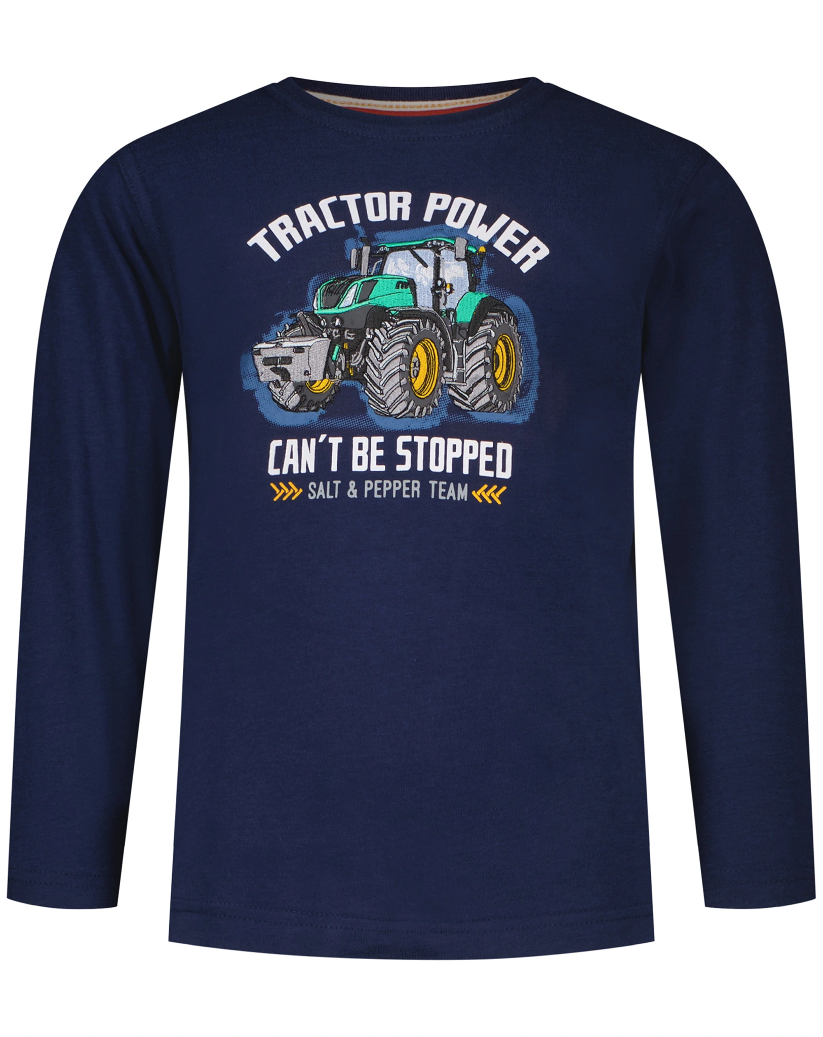 Langarmshirt FULL SPEED - TRACTOR POWER in true navy