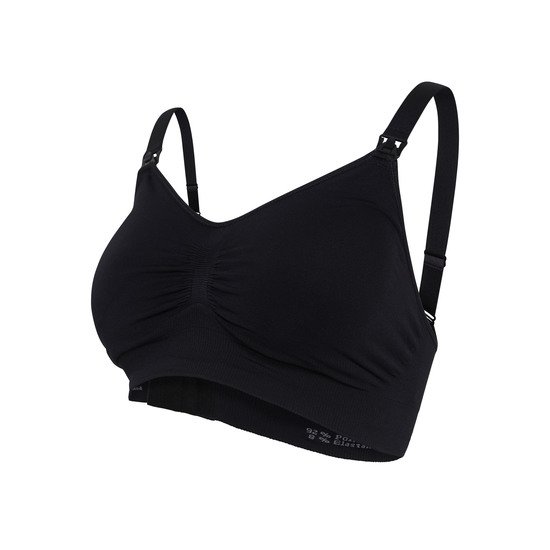 Soutien-gorge allaitement rembourré sans couture    Noir        S   de               Carriwell
