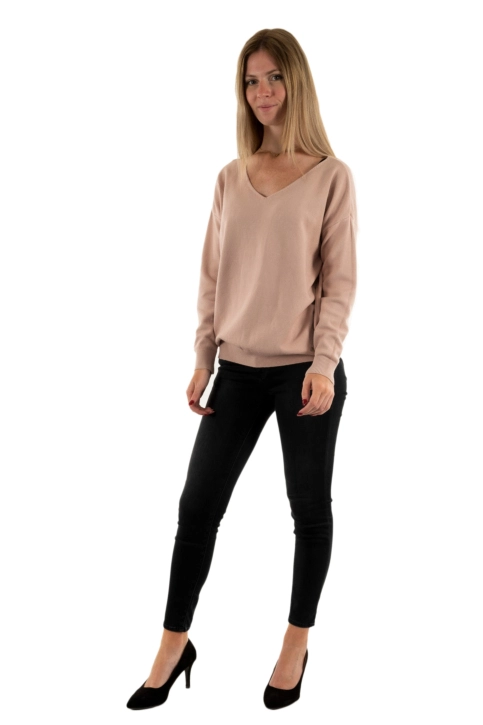 Pull leger please m4977 1330 rosa antico