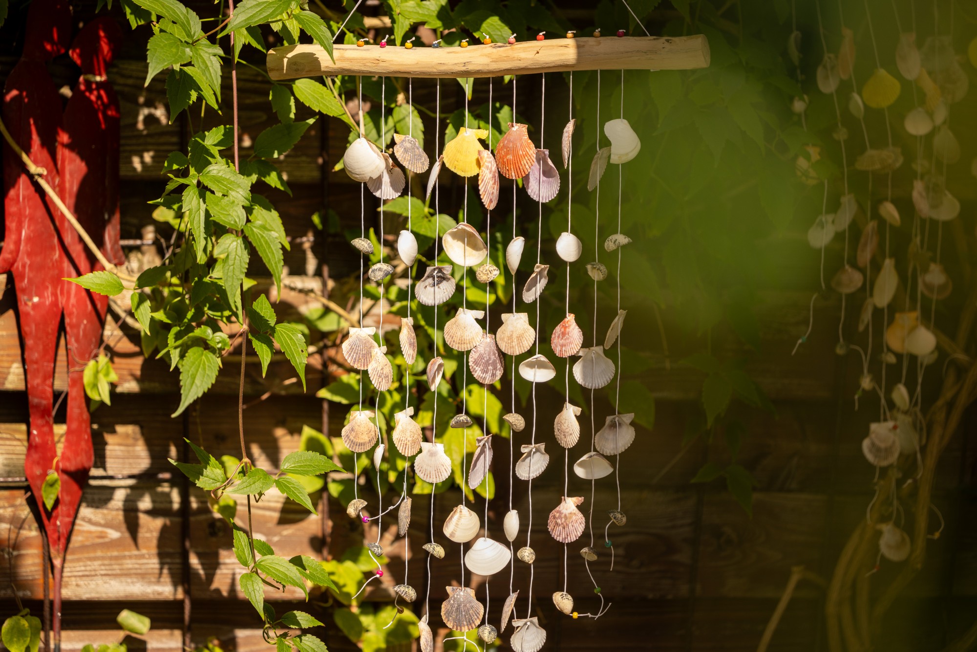 Windspiel mit Muscheln, H 65 cm, B 40 cm günstig bestellen