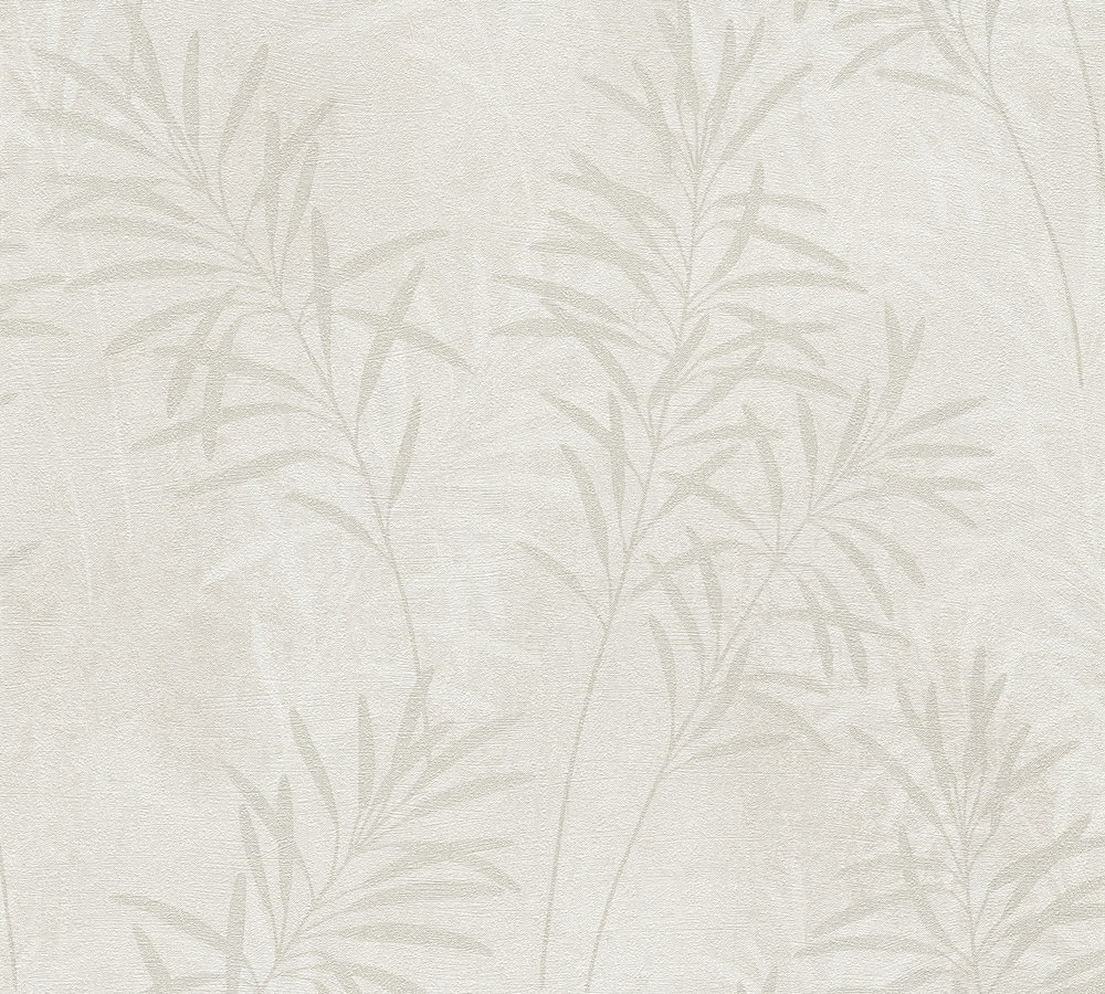 A.S. Creation Vliestapete - creme-beige - floral - 10 Meter